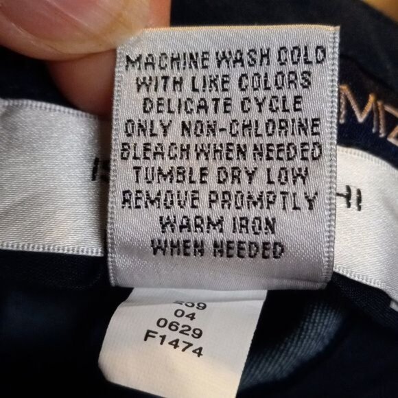 Isaac Mizrahi For Target Size 8 Pants Trousers Womens Black Dress Wide Leg - Picture 11 of 11